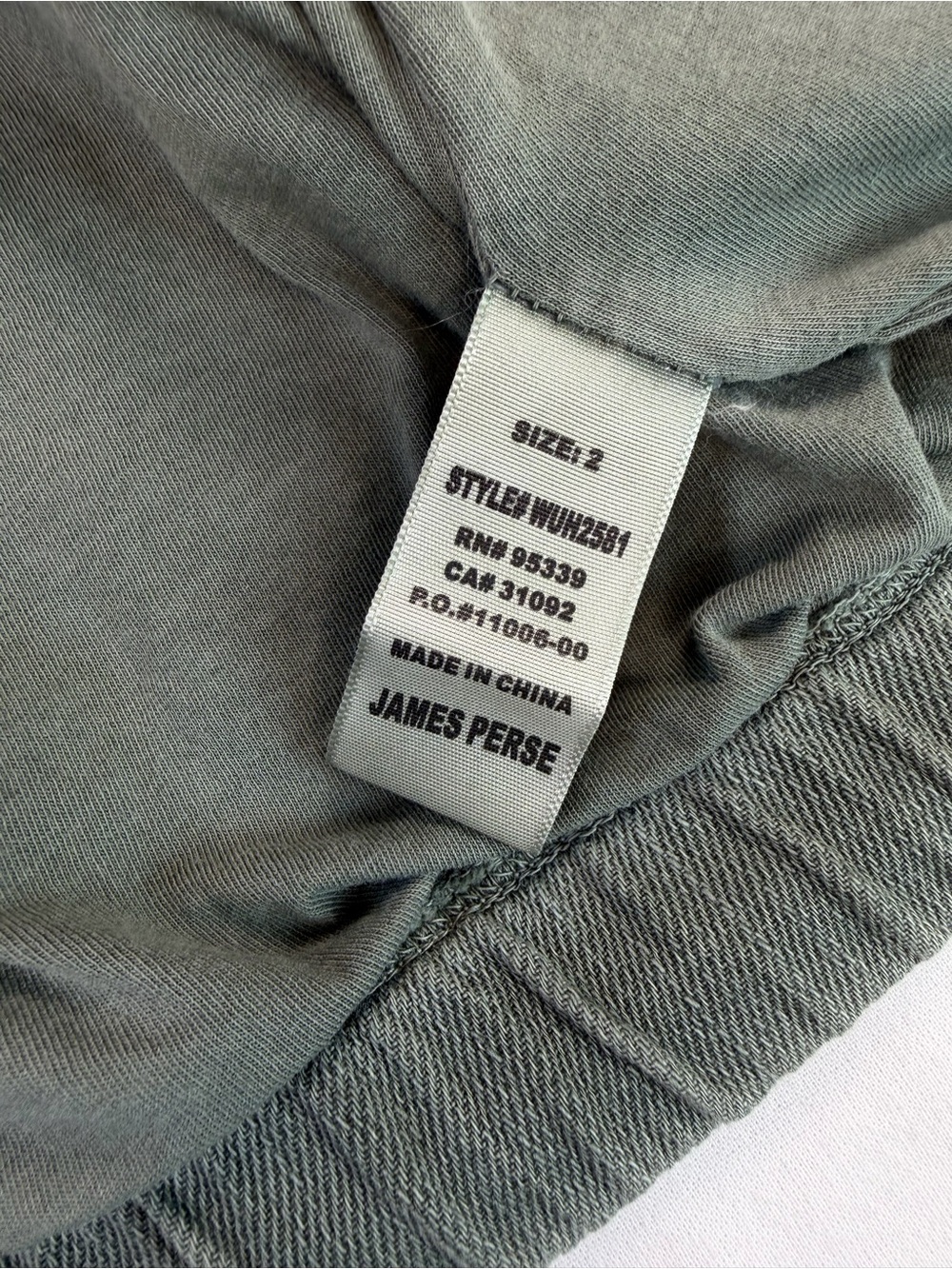 James Perse Olive Green Utility Jacket - Picture 7 of 12